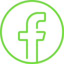 Green Facebook icon